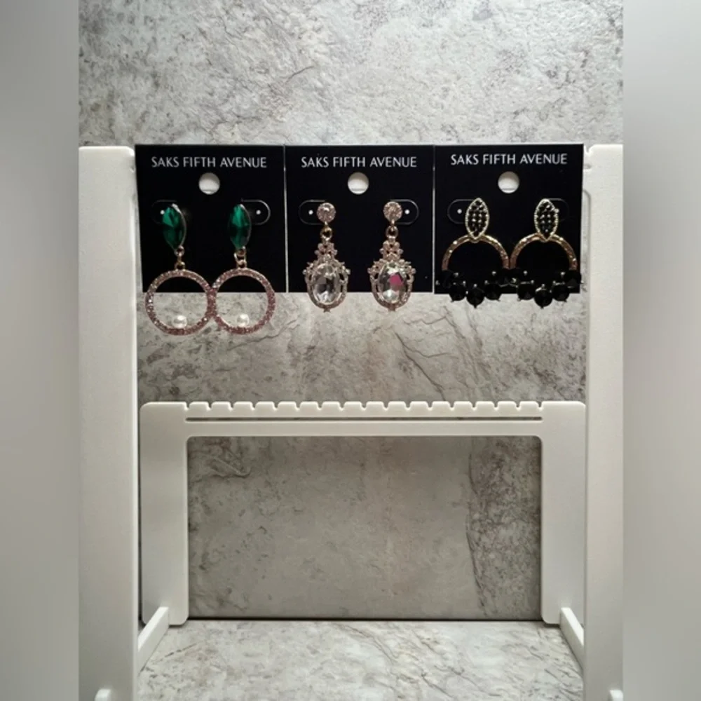 Saks Fifth Avenue Earrings Bundle of Three